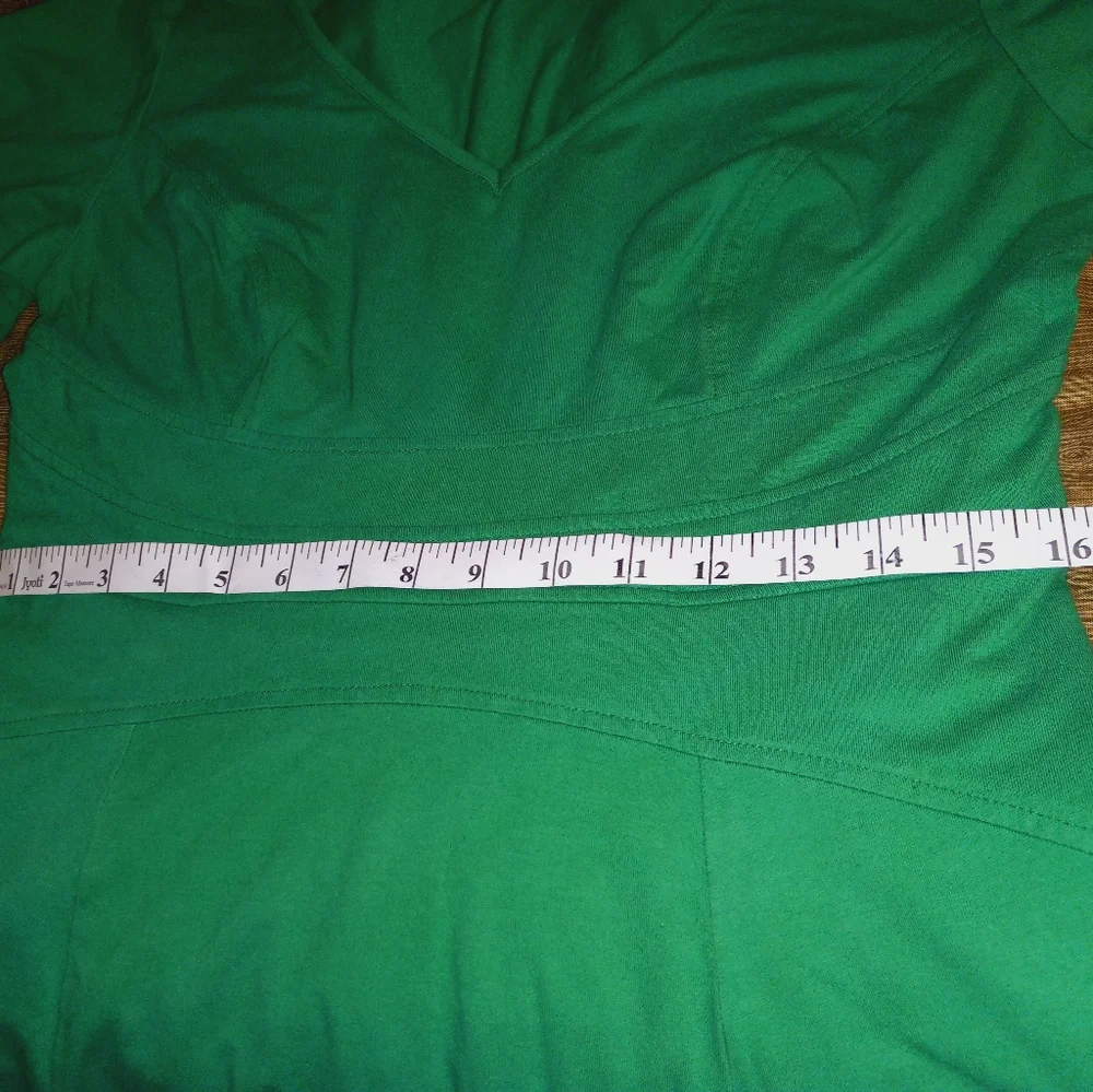 SALE! eShakti curved waist fit and flare dress with POCKETS! - Picture 14 of 14